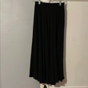 Carole Little Vintage Black Full Maxi Skirt, Size 6